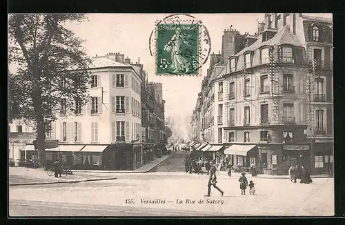 AK Versailles, La Rue Satory