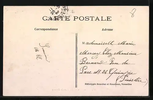 AK Versailles, La Rue Satory