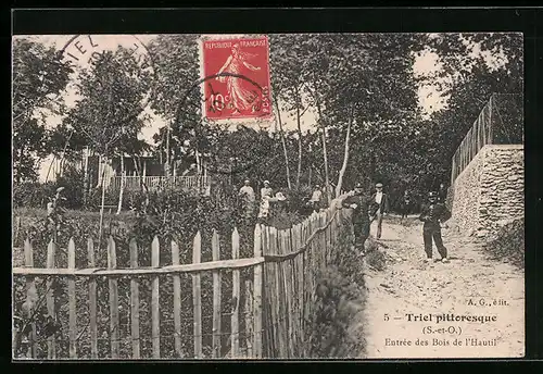 AK Triel, Entrée des Bois de l`Hautil