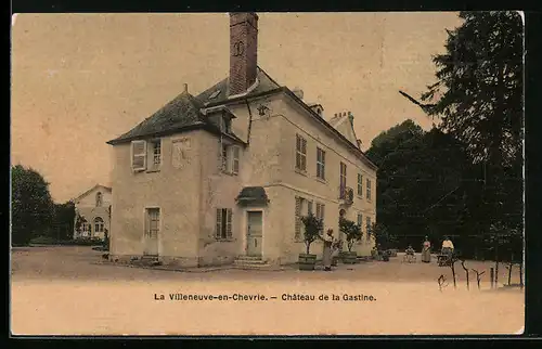 AK Villeneuve-en-Chevrie, Château de la Gastine