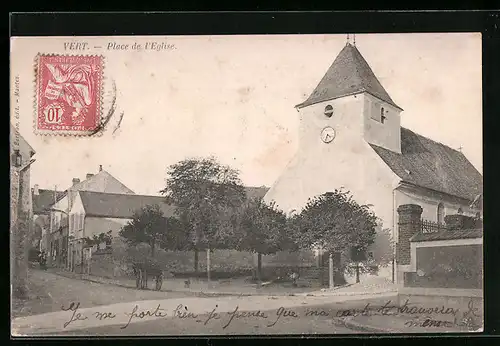 AK Vert, Place de l`Eglise