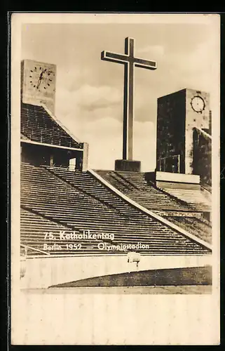 AK Berlin, Katholikentag 1952, Am Olympiastadion