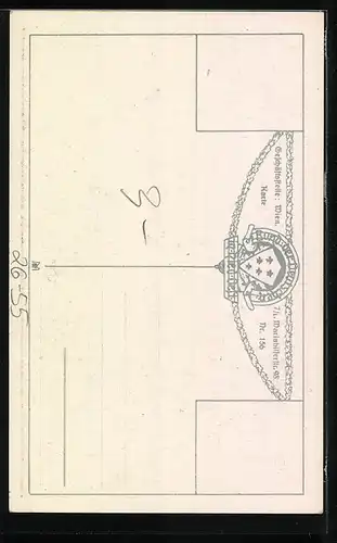 Künstler-AK F.Gareis: Johann Nestroy mit Stock und Hut auf einer Bank