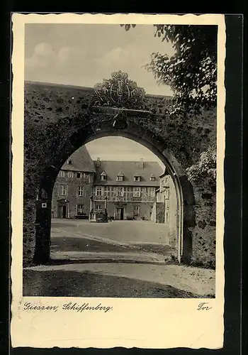 AK Giessen, Portal vom Schiffenberg