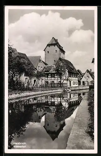 AK Hersbruck, Blick auf das Wassertor