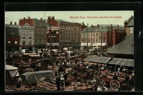 AK Hamilton, Garden of Canada, Market Day