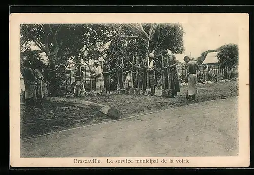 AK Brazzaville, Le service municipal de la voirie