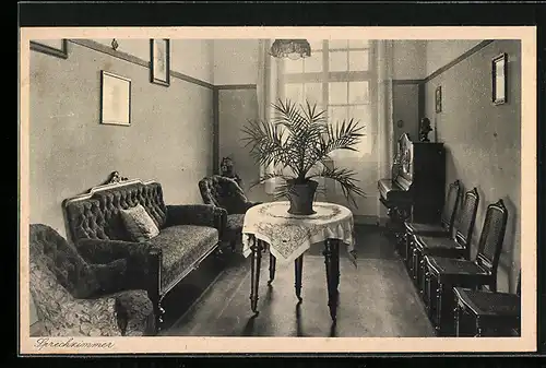 AK Speyer, Mutterhaus des Instituts der Armen Schulschwestern O. P., Sprechzimmer