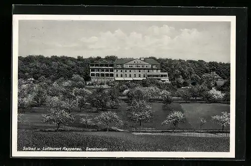 AK Rappenau, Blick zum Sanatorium