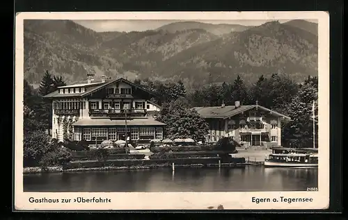 AK Egern am Tegernsee, Gasthof zur Überfahrt