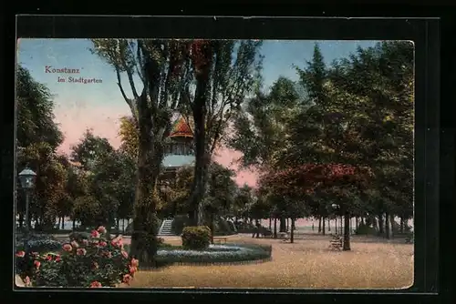 AK Konstanz, Im Stadtgarten