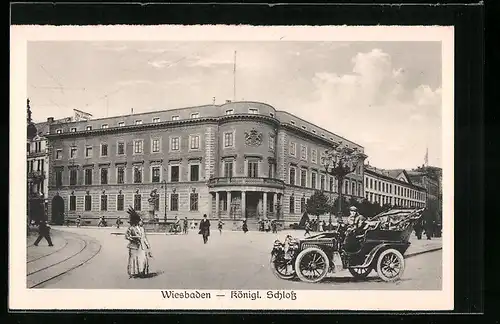 AK Wiesbaden, Königl. Schloss