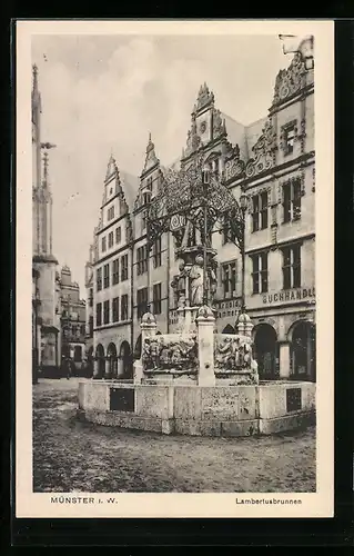 AK Münster i. W., Lambertusbrunnen