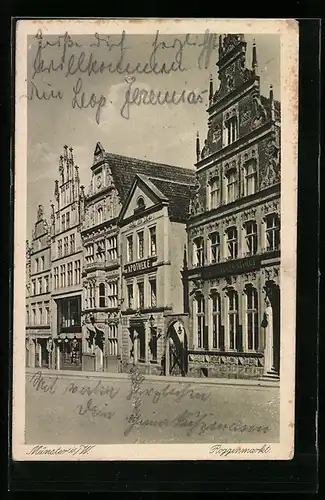 AK Münster i. W., Roggenmarkt