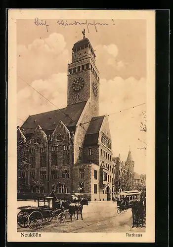 AK Berlin-Neukölln, Rathaus