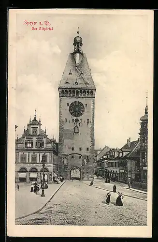 AK Speyer a. Rh., Das Altpörtel