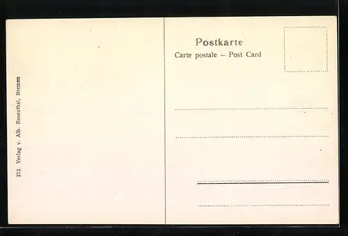 AK Bremen, Die Ritter vor dem Rathausportal