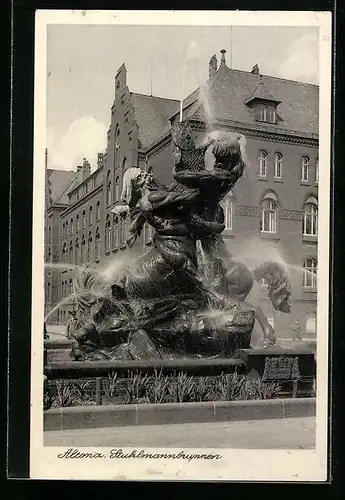 AK Hamburg-Altona, Stuhlmannbrunnen