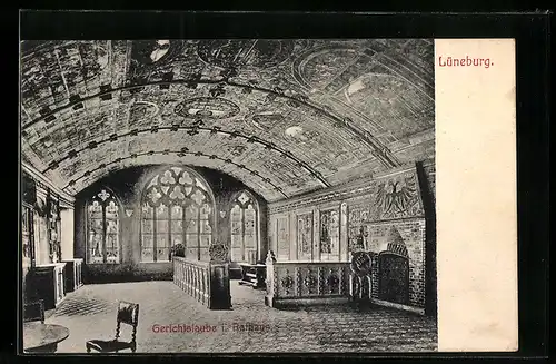 AK Lüneburg, Gerichtslaube im Rathaus