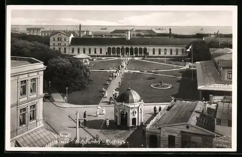 AK Norderney /Nordsee, Kurhaus aus der Vogelschau