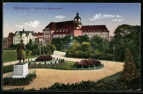 AK Flensburg, Partie am Gymnasium
