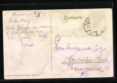 AK Flensburg, Partie am Gymnasium