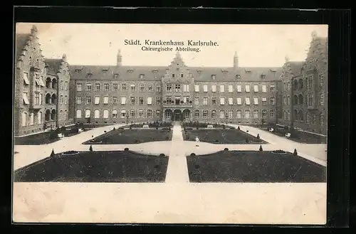 AK Karlsruhe, Städt. Krankenhaus, Chirurgische Abteilung