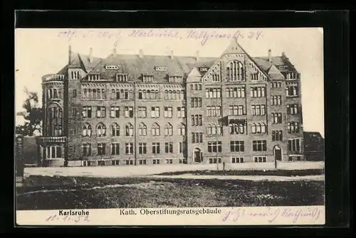 AK Karlsruhe, Kath. Oberstiftungsratsgebäude