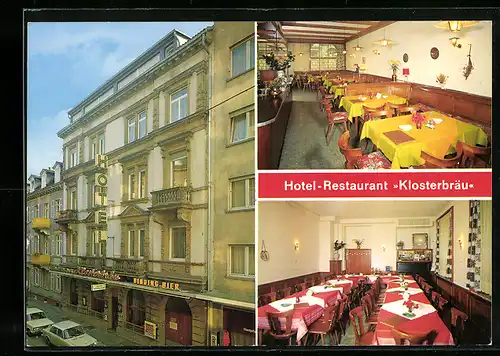 AK Karlsruhe, Hotel Restaurant Klosterbräu