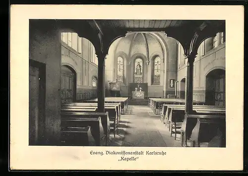 AK Karlsruhe, Evang. Diakonissenanstalt, Kapelle