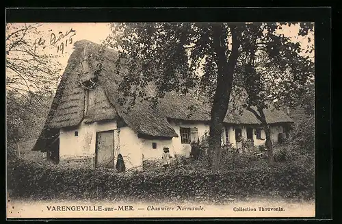 AK Varengeville-sur-Mer, Chaumiere Normande