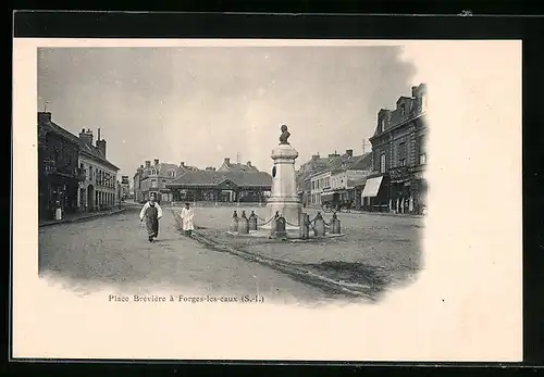 AK Forges-les-Eaux, Place Breviere