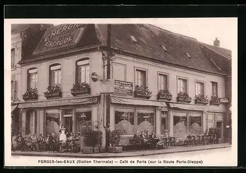 AK Forges-les-Eaux, Cafe de Paris