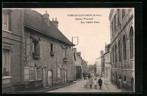 AK Forges-les-Eaux, Rue l`Abbe Feret