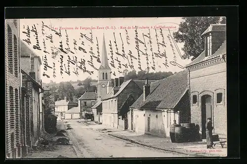 AK Gaillefontaine, Rue de la Foulerie