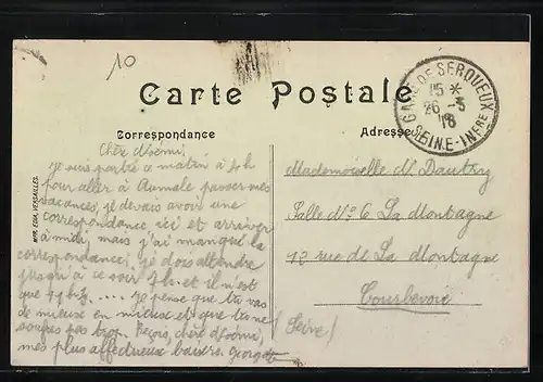 AK Serqueux, Une Rue