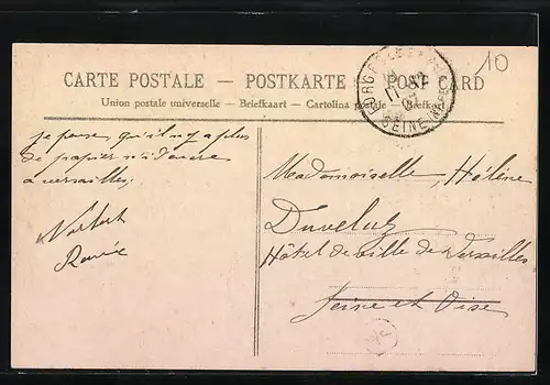 AK Beaubec-la-Rosière, Place de l`Eglise