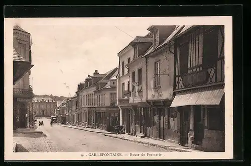 AK Gaillefontaine, Route de Formerie