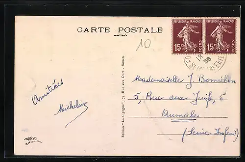 AK Gaillefontaine, Route de Formerie