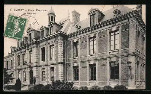 AK Yvetot, Ecole, Pensionnat de Garcons