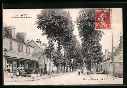 AK Yvetot, Boulevard de Rouen