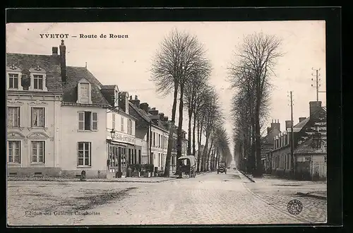 AK Yvetot, Route de Rouen