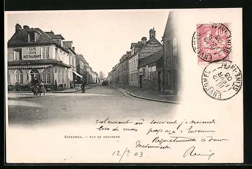 AK Envermeu, Rue de Douvrend