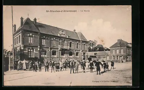 AK Saint-Nicolas-d`Aliermont, La Mairie