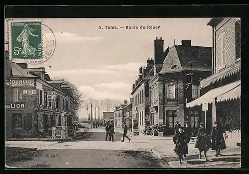 AK Totes, Route de Rouen