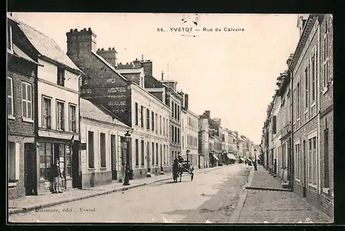 AK Yvetot, Rue du Calvaire