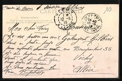 AK Yvetot, Rue du Calvaire