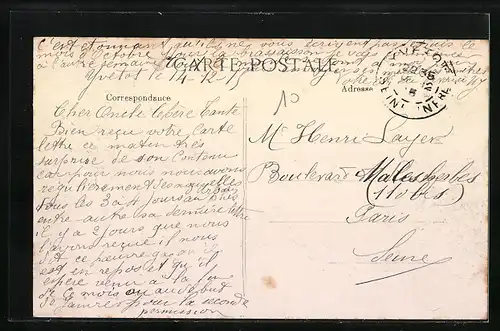 AK Yvetot, Rue du Havre