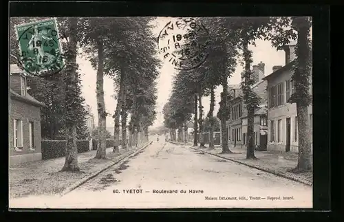 AK Yvetot, Boulevard du Havre