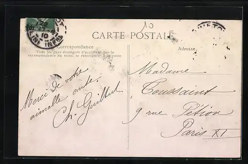 AK Yvetot, Route de Rouen